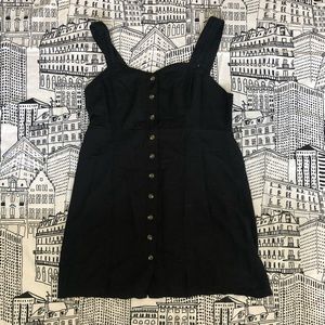 Large Black AE Cotton Strappy Dress